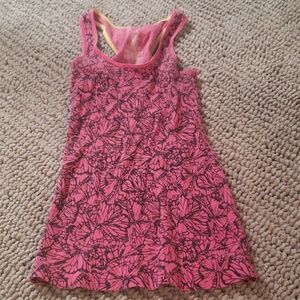Pink Butterfly Tank